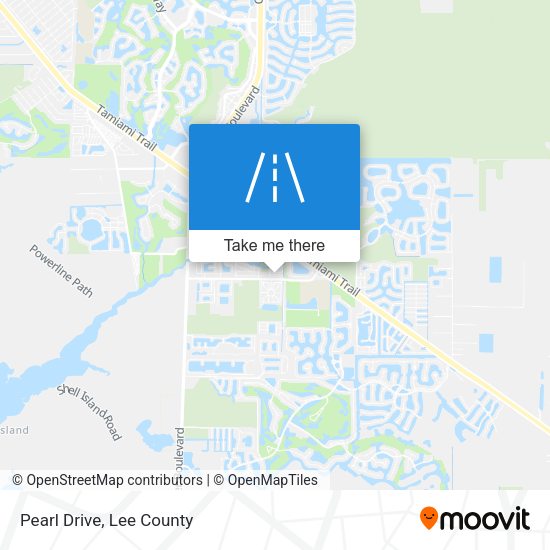Mapa de Pearl Drive