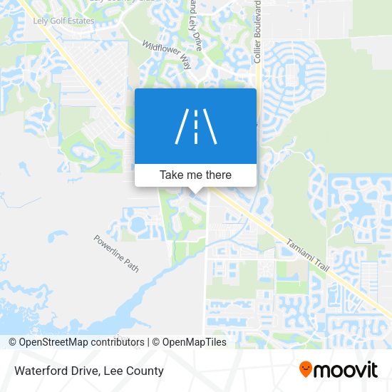 Mapa de Waterford Drive