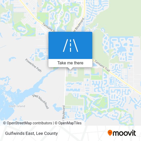 Gulfwinds East map