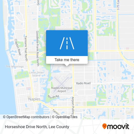 Mapa de Horseshoe Drive North