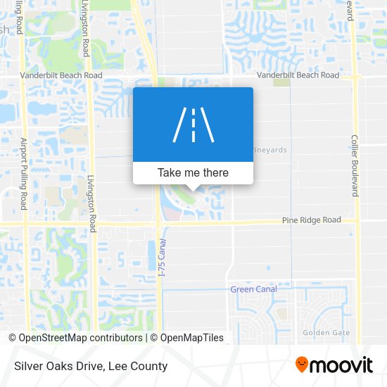 Silver Oaks Drive map