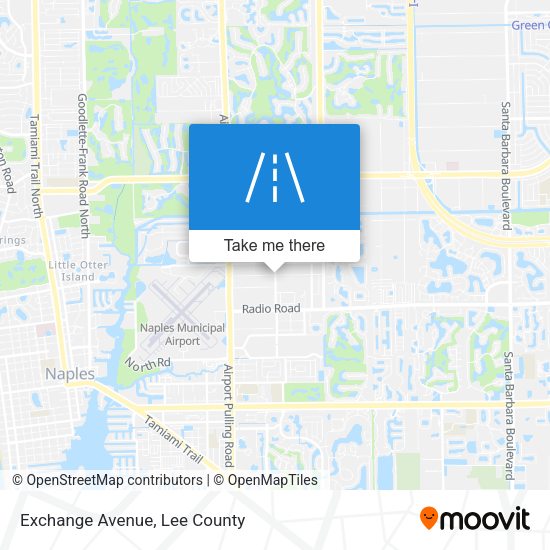 Exchange Avenue map