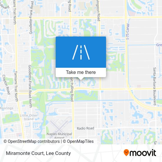 Miramonte Court map