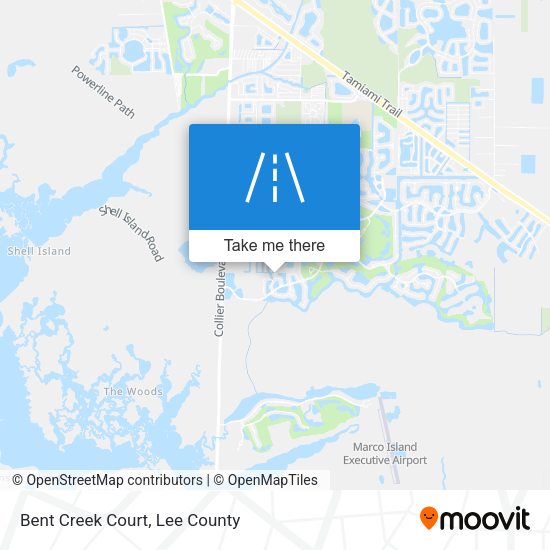 Bent Creek Court map
