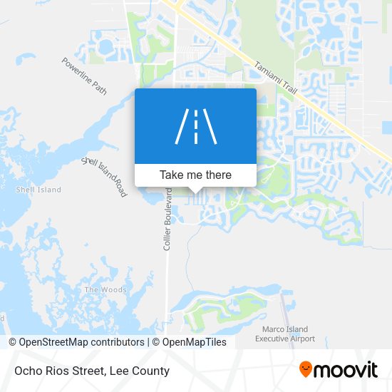 Mapa de Ocho Rios Street