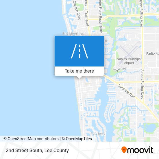 Mapa de 2nd Street South