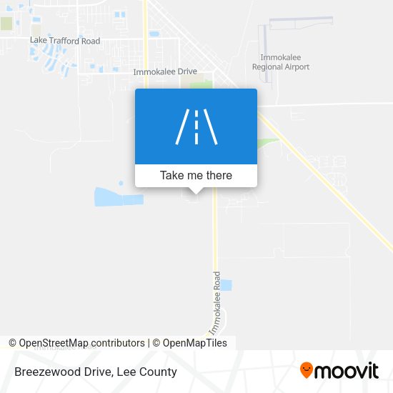Breezewood Drive map