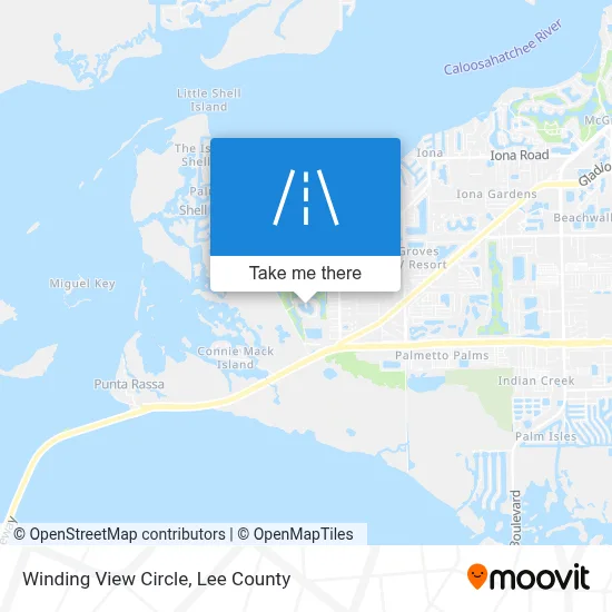 Winding View Circle map