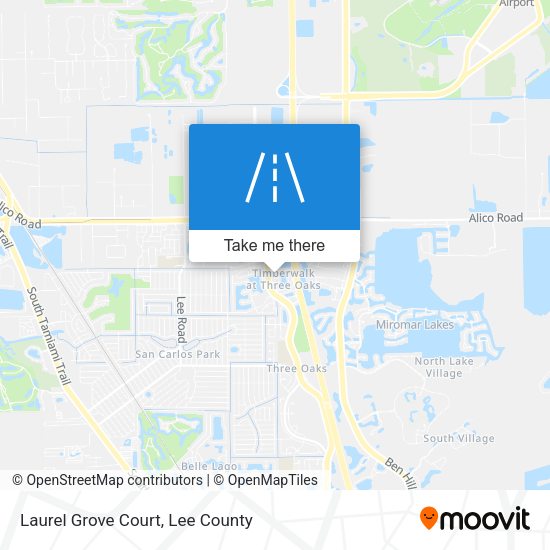 Mapa de Laurel Grove Court