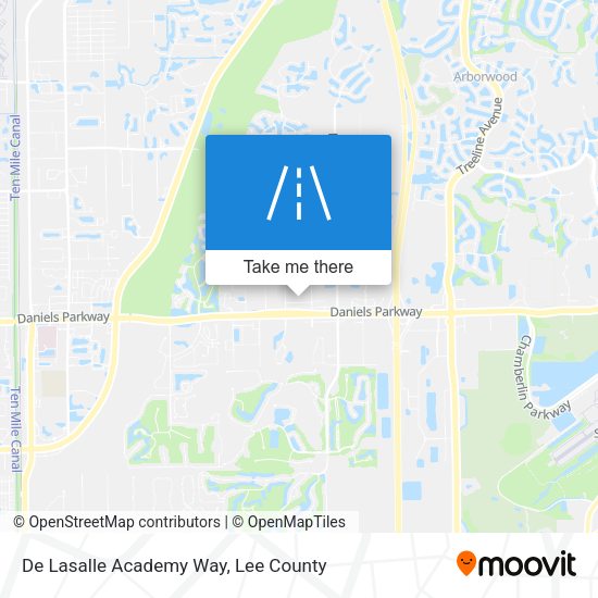 Mapa de De Lasalle Academy Way