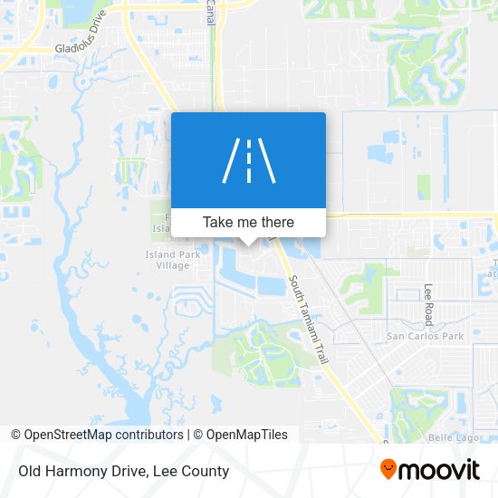 Mapa de Old Harmony Drive