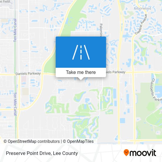Preserve Point Drive map