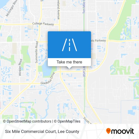 Mapa de Six Mile Commercial Court