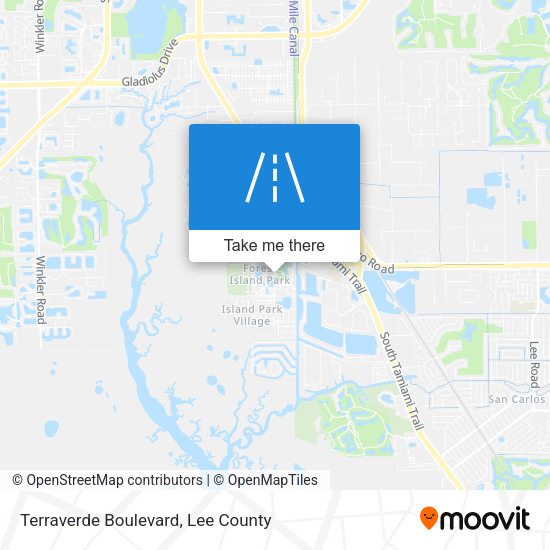 Terraverde Boulevard map