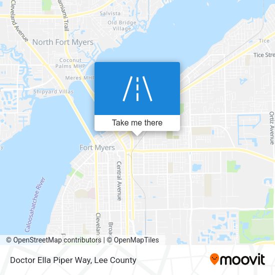 Doctor Ella Piper Way map