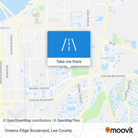 Greens Edge Boulevard map