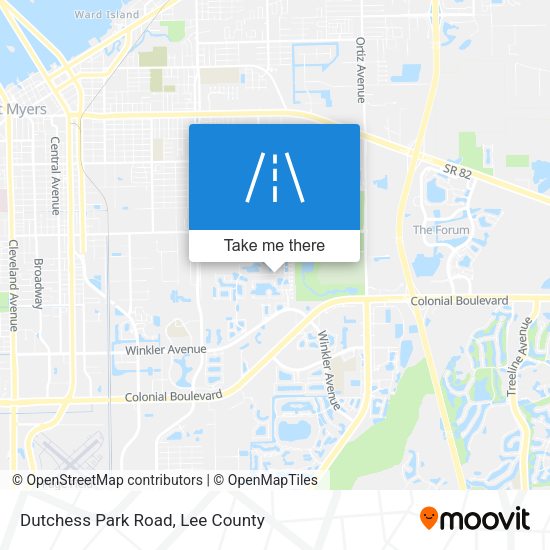 Dutchess Park Road map
