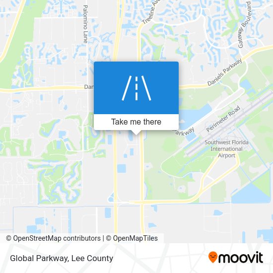 Global Parkway map