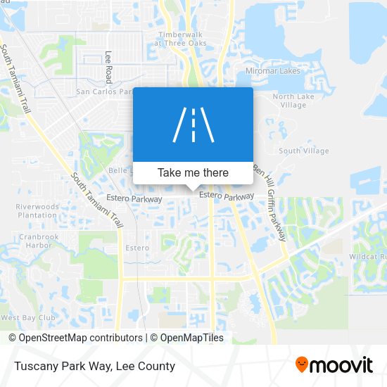 Mapa de Tuscany Park Way