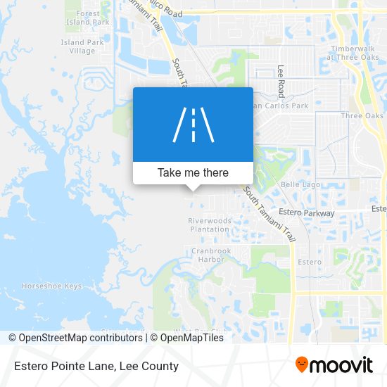 Mapa de Estero Pointe Lane