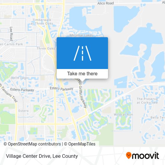 Mapa de Village Center Drive