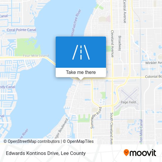 Edwards Kontinos Drive map