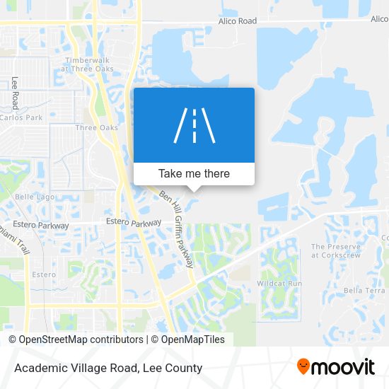 Academic Village Road map