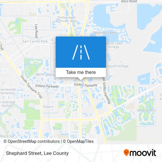 Shephard Street map