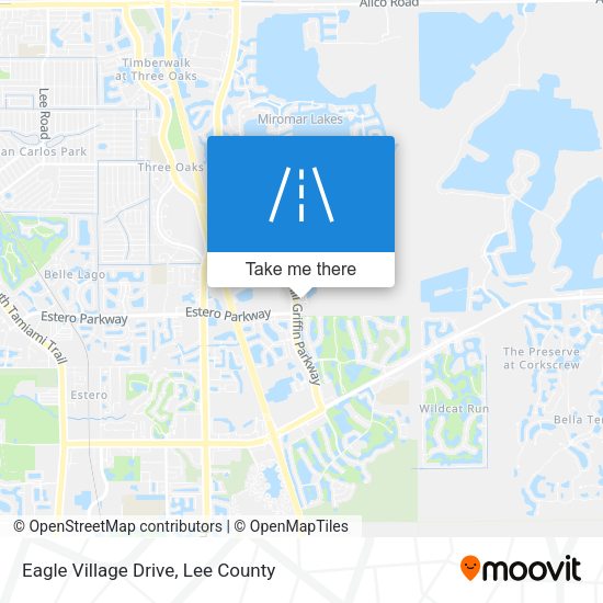 Eagle Village Drive map