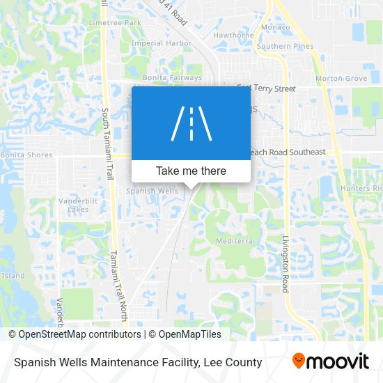 Spanish Wells Maintenance Facility map
