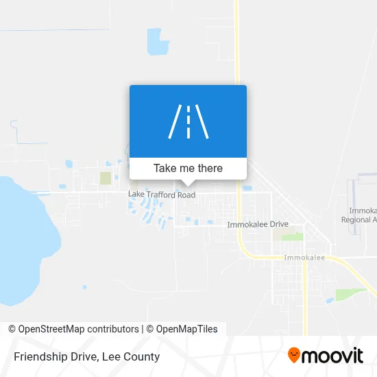 Friendship Drive map