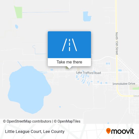 Little League Court map