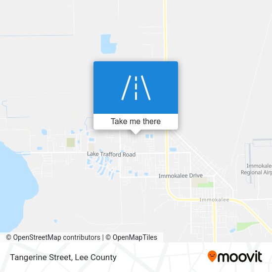 Tangerine Street map