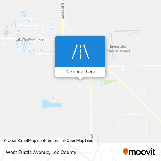 Mapa de West Eustis Avenue