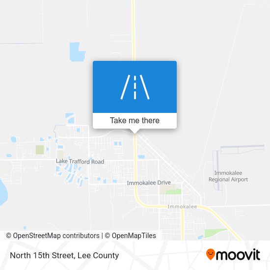 Mapa de North 15th Street