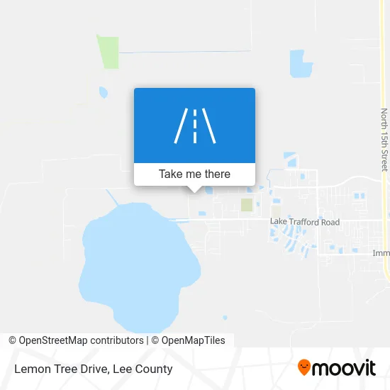 Lemon Tree Drive map