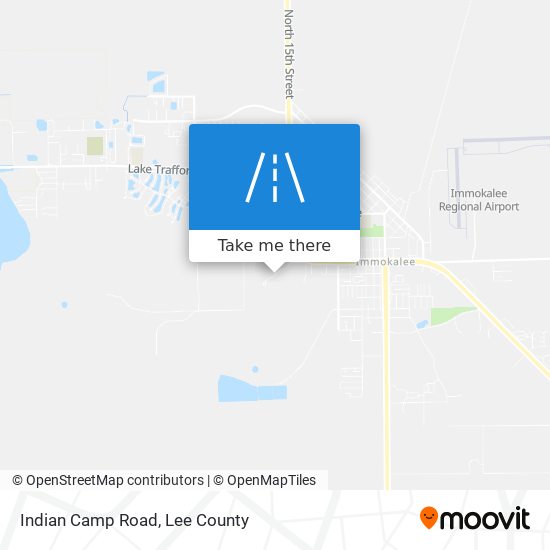 Indian Camp Road map