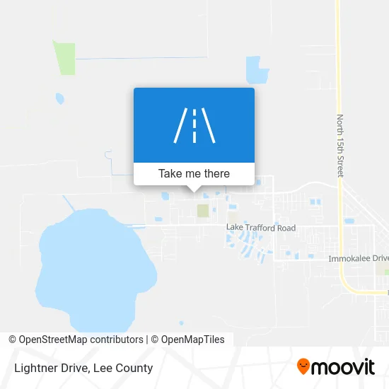 Lightner Drive map