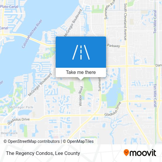 Mapa de The Regency Condos