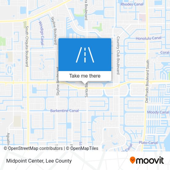 Mapa de Midpoint Center