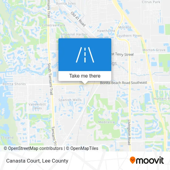 Canasta Court map