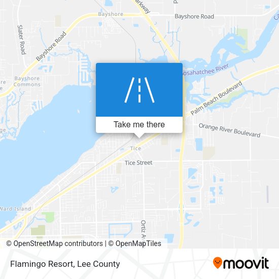 Flamingo Resort map