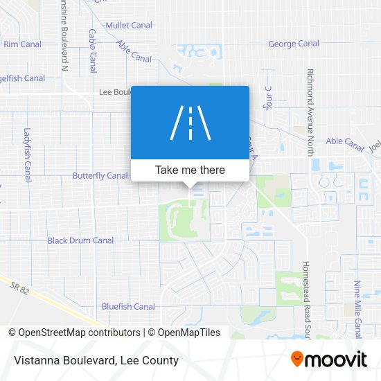 Mapa de Vistanna Boulevard