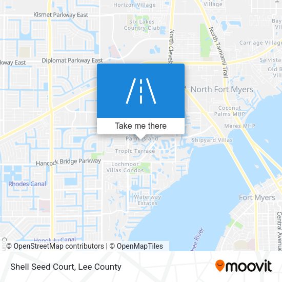 Mapa de Shell Seed Court