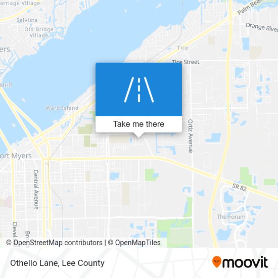 Mapa de Othello Lane