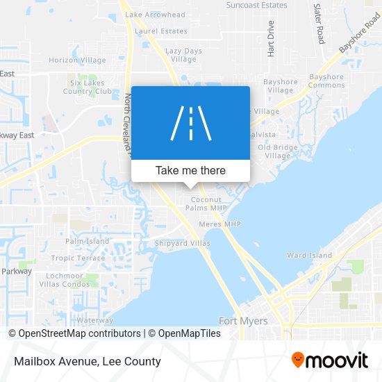 Mapa de Mailbox Avenue
