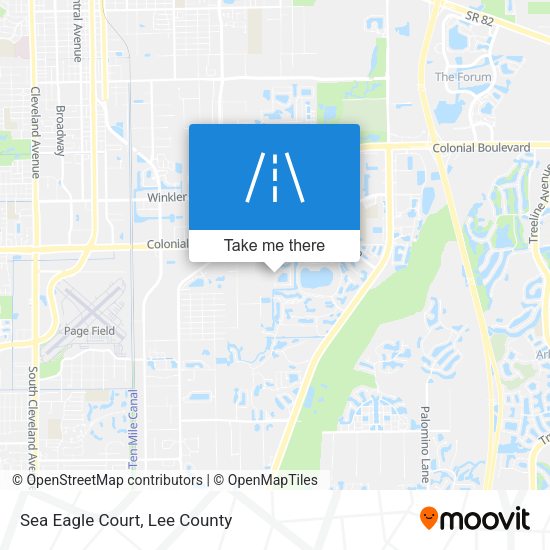 Sea Eagle Court map