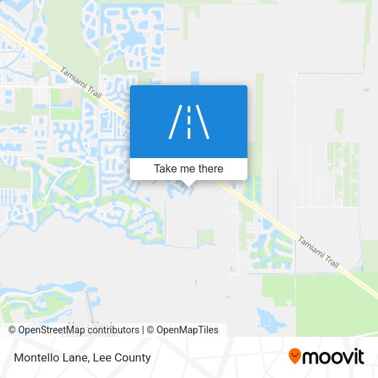 Mapa de Montello Lane