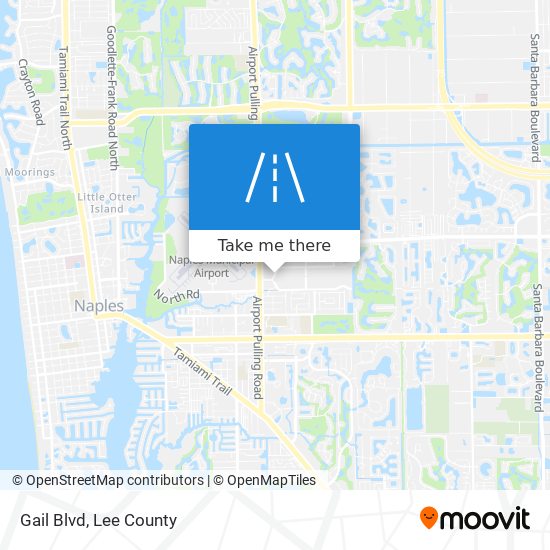 Gail Blvd map