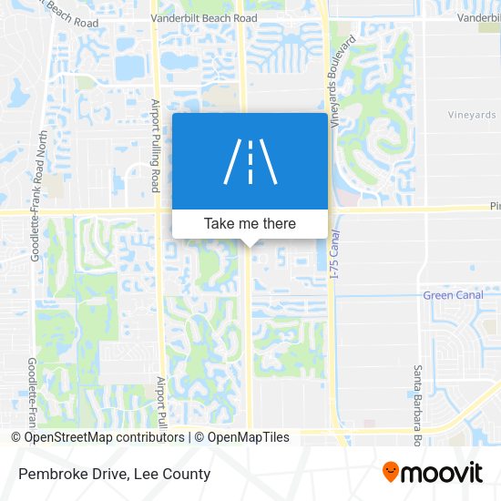 Pembroke Drive map